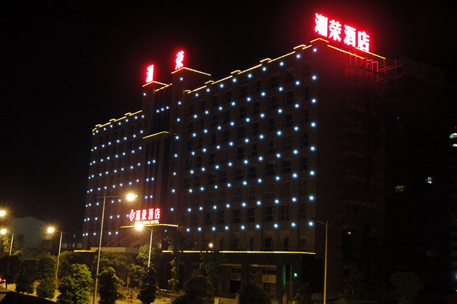 酒店大楼LED亮化